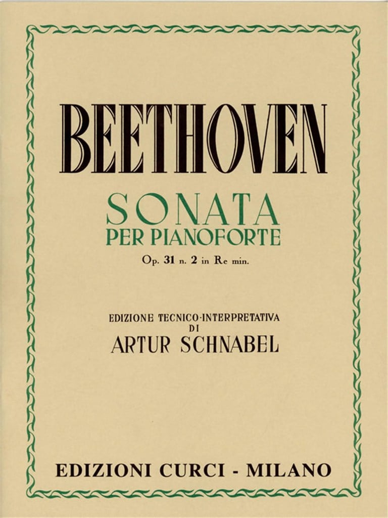 Sonata Op. 31 N. 2 (Schnabel)